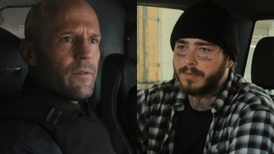 Jason Statham and Post Malone in the trailer for 'Wrath Of Man'. CREDIT: YouTube/Metro-Goldwyn-Mayer