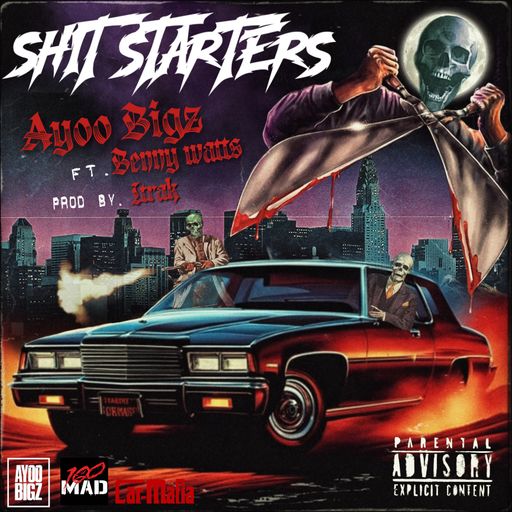 CA Skip navigation ayo0 bigz 5 Avatar image 0:01 / 2:50 Ayoo Bigz 'Shit Starters' ft. Benny Watts (Produced by Itrak)